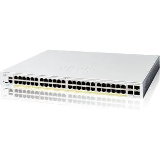 Cisco Catalyst switch C1300-48P-4G (48xGbE, 4xSFP, 48xPoE+, 375W) - REFRESH Cisco Catalyst switch C1300-48P-4G (48xGbE, 4xSFP, 48xPoE+, 375W) - REFRESH