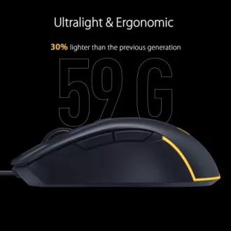ASUS myš TUF GAMING M3 GEN II (P309), drôtová, čierna ASUS myš TUF GAMING M3 GEN II (P309), drôtová, čierna
