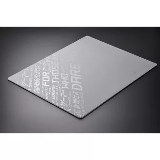 ASUS podložka pod myš ROG Moonstone ACE (veľ. L/White), sklo