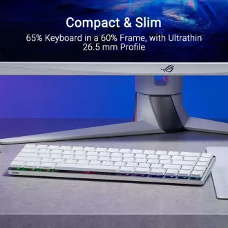 ASUS klávesnica ROG FALCHION RX Low profile (ROG NX Snow), US