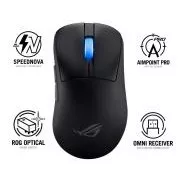 ASUS myš ROG Keris II Ace, bezdrôtová herná myš, čierna