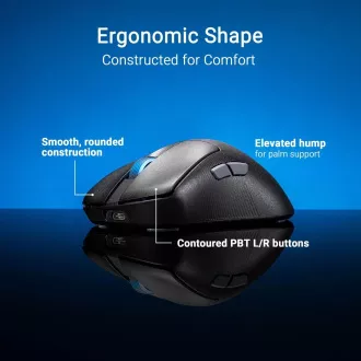 ASUS myš ROG Keris II Ace, bezdrôtová herná myš, čierna