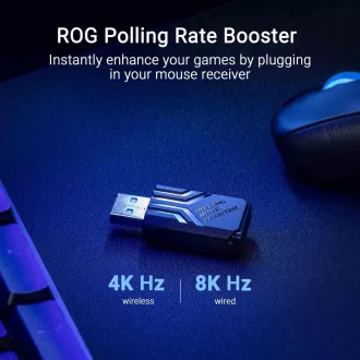 ASUS myš ROG Keris II Ace, bezdrôtová herná myš, čierna