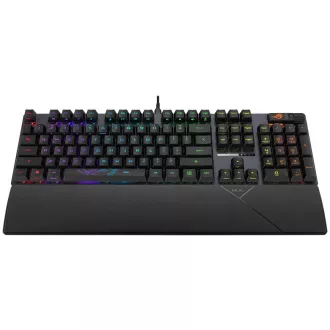 ASUS klávesnica ROG STRIX SCOPE II, mechanická, drôtová, ROG RX RED/PBT, US