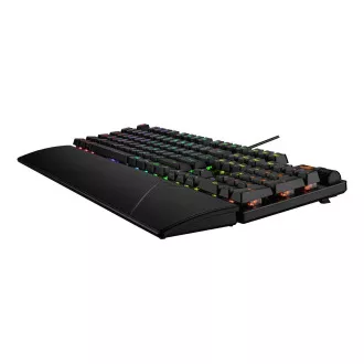 ASUS klávesnica ROG STRIX SCOPE II, mechanická, drôtová, ROG RX RED/PBT, US
