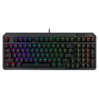 ASUS klávesnica TUF Gaming K3 GEN II, mechanická, US, šedá
