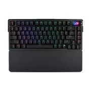 ASUS Klávesnica ROG Azoth Extreme, Mechanická, Bezdrôtová BT, RF 2.4GHz, US, čierna