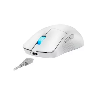 ASUS Herná myš ROG Harpe Ace Mini, Bezdrôtová BT, RF 2.4GHz, biela