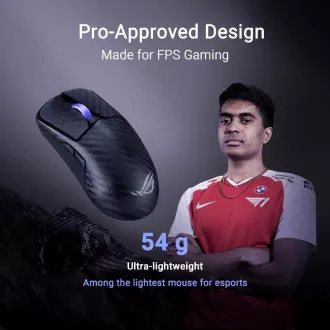 ASUS Herná myš ROG Harpe Ace Extreme, Bezdrôtová BT, RF 2.4GHz, čierna