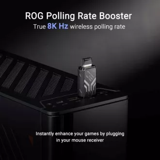 ASUS Herná myš ROG Harpe Ace Extreme, Bezdrôtová BT, RF 2.4GHz, čierna