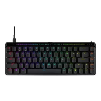 ASUS Klávesnica ROG FALCHION ACE HFX, Mechanická, Magnetický switch, USB, US, čierna