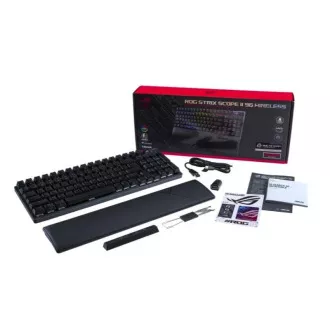 ASUS klávesnica ROG Strix Scope II 96 Wireless (ROG RX RED / PBT) - US