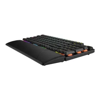 ASUS klávesnica ROG Strix Scope II 96 Wireless (ROG NX Snow) - CZ/SK