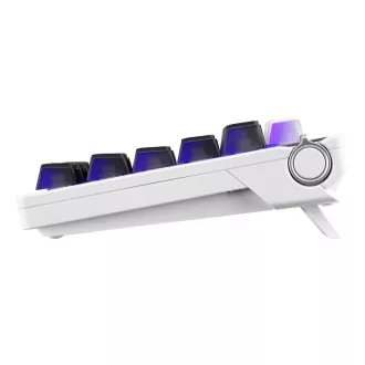 ASUS Klávesnica ROG Azoth X, Mechanická, Bezdrôtová BT, RF 2.4GHz, US, biela
