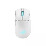 ASUS myš ROG Keris II Origin, bezdrôtová herná myš, biela