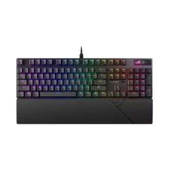 ASUS klávesnica ROG STRIX SCOPE II X, mechanická, drôtová, ROG NX Snow V2, CZ/SK