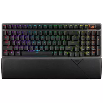 ASUS klávesnica ROG STRIX SCOPE II X, mechanická, drôtová, ROG NX Snow V2, CZ/SK