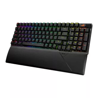 ASUS klávesnica ROG STRIX SCOPE II X, mechanická, drôtová, ROG NX Snow V2, US