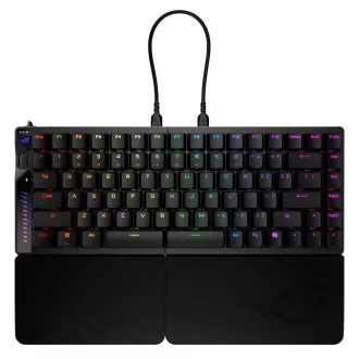 ASUS Klávesnica ROG Falcata, Mechanická, Bezdrôtová, ARGB, čierna
