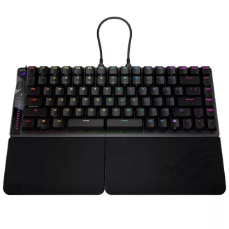 ASUS Klávesnica ROG Falcata, Mechanická, Bezdrôtová, ARGB, čierna