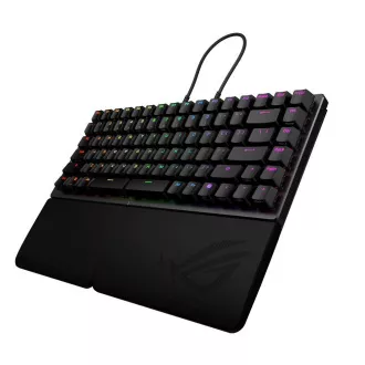 ASUS Klávesnica ROG Falcata, Mechanická, Bezdrôtová, ARGB, čierna