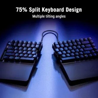 ASUS Klávesnica ROG Falcata, Mechanická, Bezdrôtová, ARGB, čierna