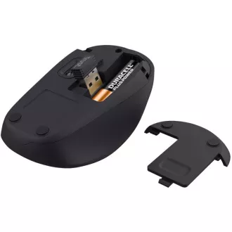 TRUST myš Yvi+ Wireless Mouse Eco Red, červená