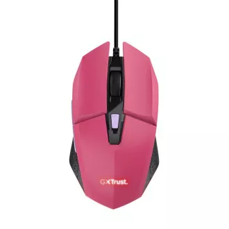 TRUST myš GXT 109P FELOX Gaming Mouse, optická, USB, ružová
