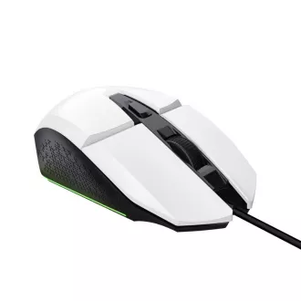 TRUST myš GXT 109W FELOX Gaming Mouse, optická, USB, biela