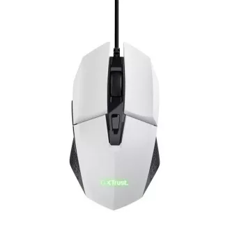 TRUST myš GXT 109W FELOX Gaming Mouse, optická, USB, biela