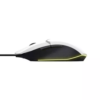 TRUST myš GXT 109W FELOX Gaming Mouse, optická, USB, biela