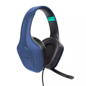 TRUST Herné slúchadlá GXT 415B ZIROX modrá