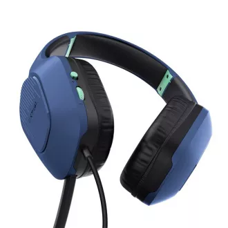 TRUST Herné slúchadlá GXT 415B ZIROX modrá