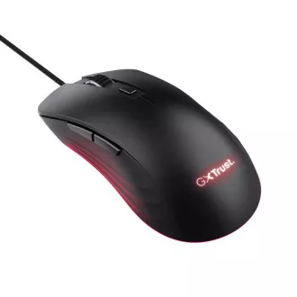 TRUST herná myš GXT 924 YBAR+ Gaming Mouse, optická, USB, čierna