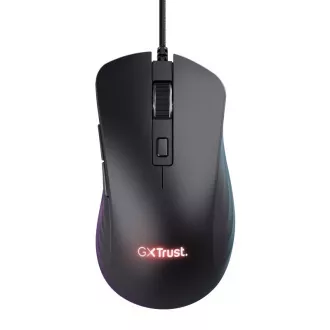 TRUST herná myš GXT 924 YBAR+ Gaming Mouse, optická, USB, čierna