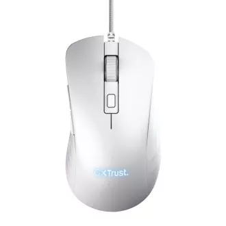 TRUST herná myš GXT 924W YBAR+ Gaming Mouse, optická, USB, biela