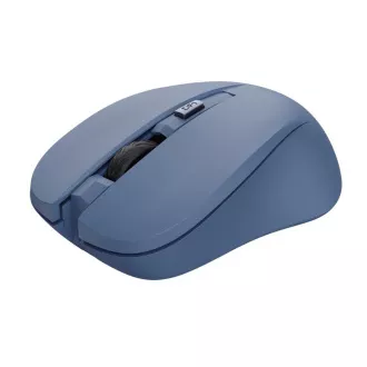 TRUST myš Mydo tichá bezdrôtová myš, optická, USB, modrá