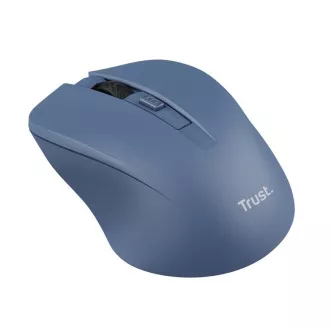 TRUST myš Mydo tichá bezdrôtová myš, optická, USB, modrá