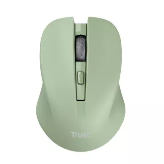 TRUST myš Mydo tichá bezdrôtová myš, optická, USB, zelená