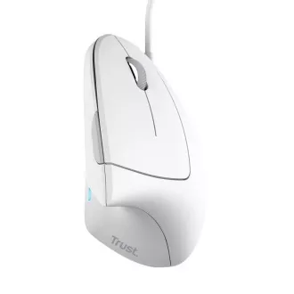 TRUST vertikálna myš Verto ergonomická myš, USB, biela