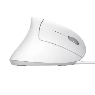 TRUST vertikálna myš Verto ergonomická myš, USB, biela