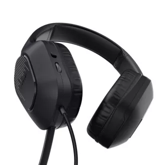 TRUST Sada slúchadla + myš + mousepad GXT 790 3v1 Gaming Bundle, čierna