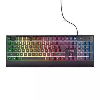 TRUST Sada slúchadla + myš + klávesnica + mousepad GXT 792 Quadrox 4v1 Gaming Bundle TRUST Sada slúchadla + myš + klávesnica + mousepad GXT 792 Quadrox 4v1 Gaming Bundle