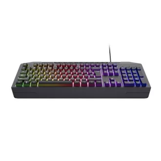 TRUST herná klávesnica GXT836 EVOCX, membránová, USB, US