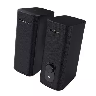 TRUST reproduktory GXT 612 CETIC RGB-Illuminated 2.0 Speaker Set, Bluetooth, čierna