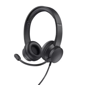 TRUST slúchadlá s mikrofónom Ayda PC headset