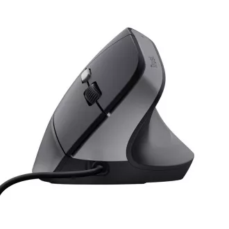 TRUST myš Bayo II Ergonomická vertikálna myš, USB, čierna