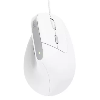 TRUST myš Bayo II Ergonomická vertikálna myš, USB, biela