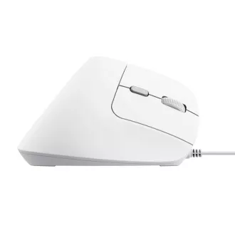 TRUST myš Bayo II Ergonomická vertikálna myš, USB, biela