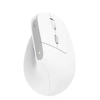 TRUST myš Bayo II Ergonomická vertikálna myš, Bezdrôtová, biela